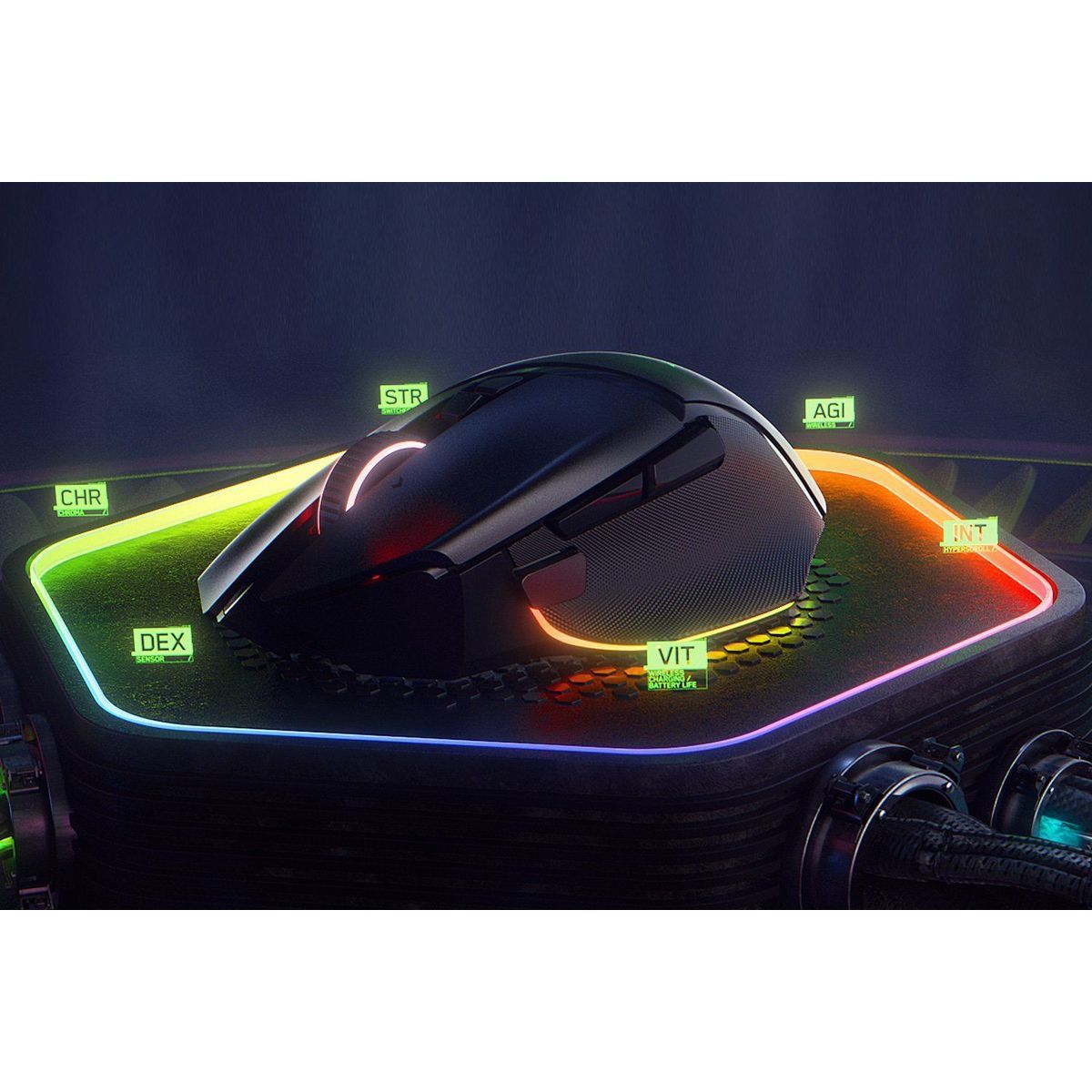 Игровая мышь Razer Basilisk V3 Pro 35K - Black Razer Basilisk V3 Pro 35K - Black gaming mouse RZ01-05240100-R3G1