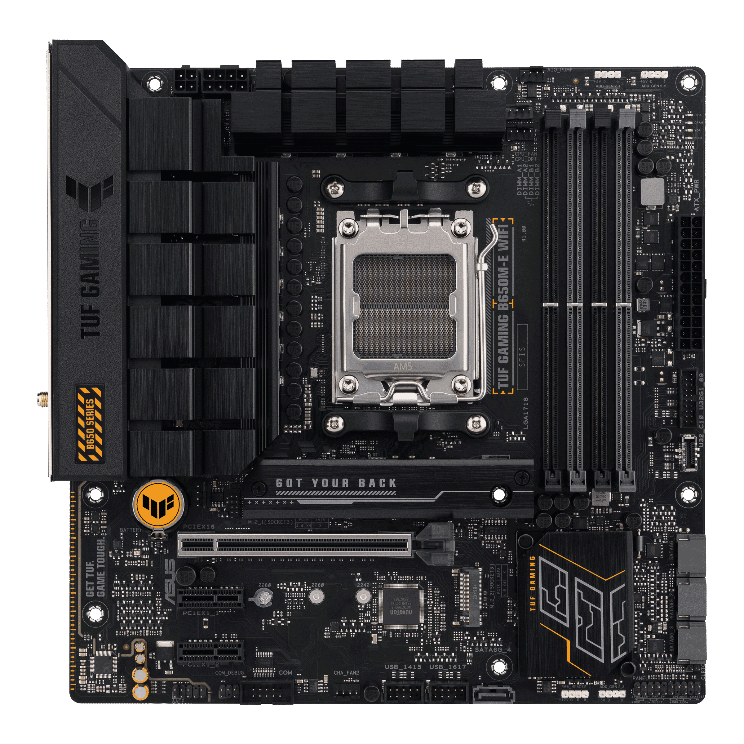 Материнская плата Материнская плата ASUS TUF GAMING B650M-E WIFI (90MB1FV0-M0EAY0)