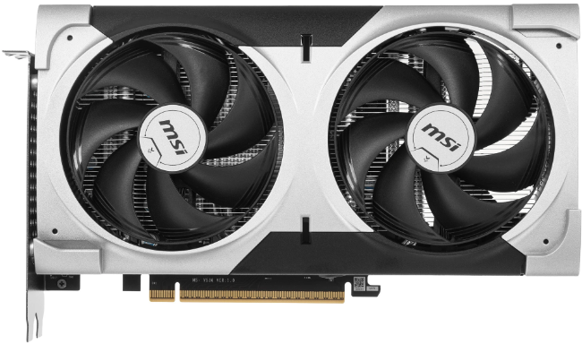 Видеокарта MSI GeForce RTX 5060 Ti VENTUS 2X OC PLUS (8GB GDDR7 128-bit, 2407-2617MHz/ 28Gbps, 2-fan, HDMI/3xDP) ОЕМ