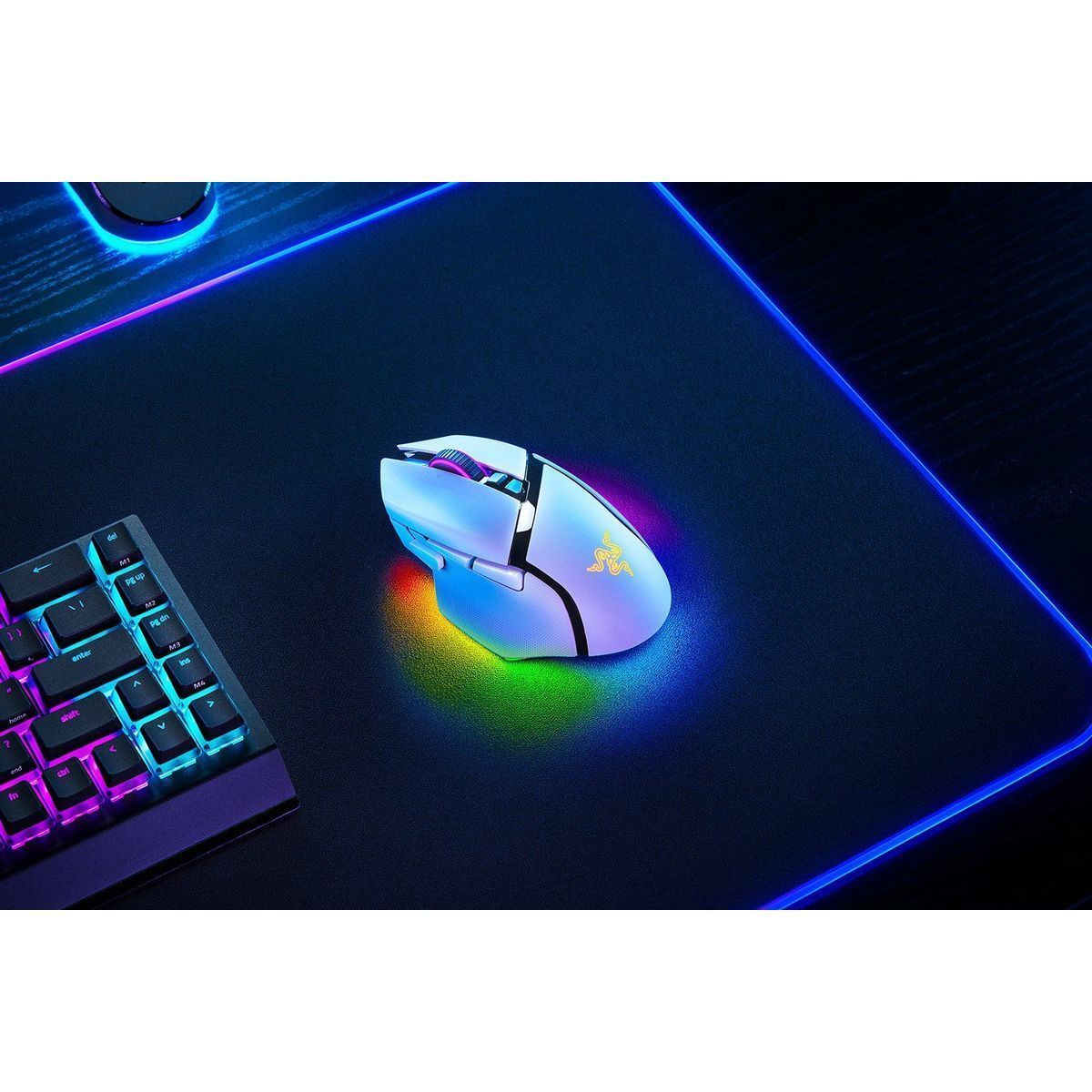 Игровая мышь Razer Basilisk V3 Pro 35K - White Razer Basilisk V3 Pro 35K - White gaming mouse RZ01-05240200-R3G1