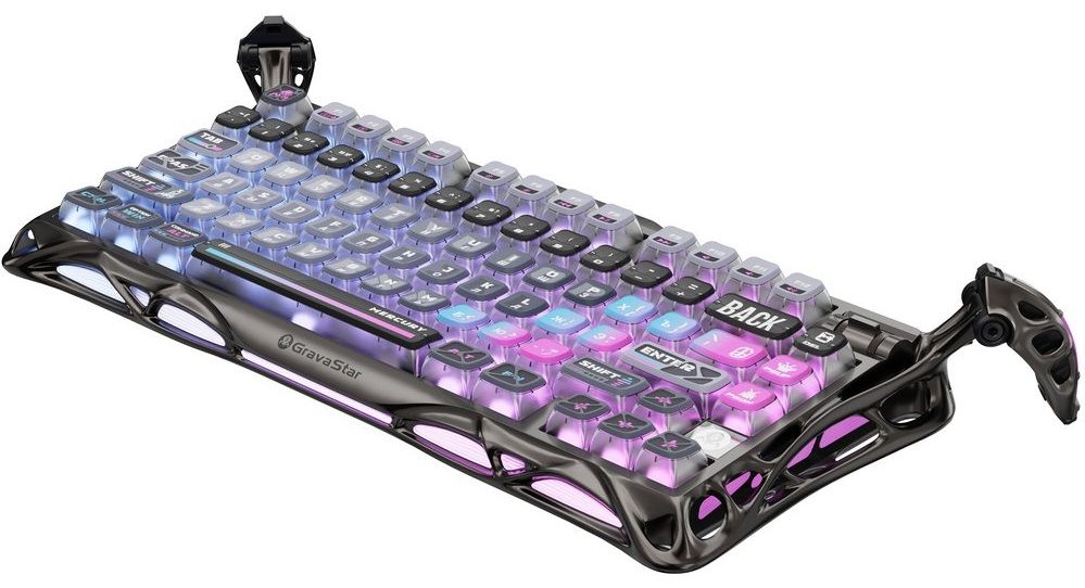 Игровая клавиатура Gravastar Mercury K1 Pro СBLK RU (6972448924399)