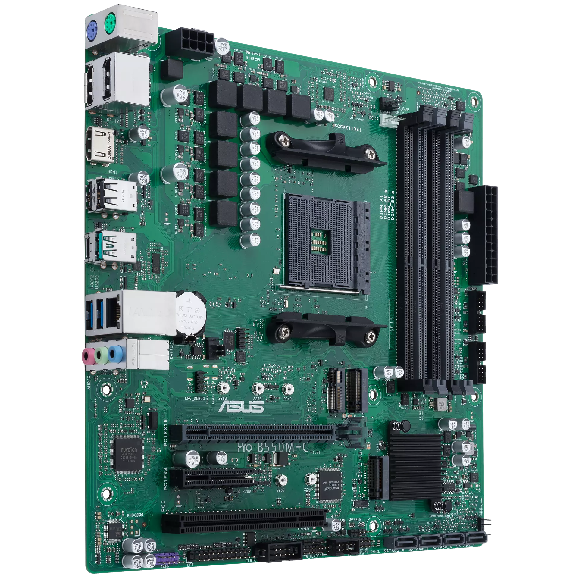 Материнская плата ASUS PRO B550M-C / CSM